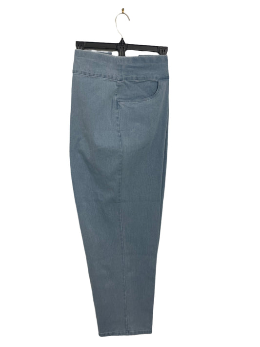 Light Denim Jean In Plus Petite With Pockets